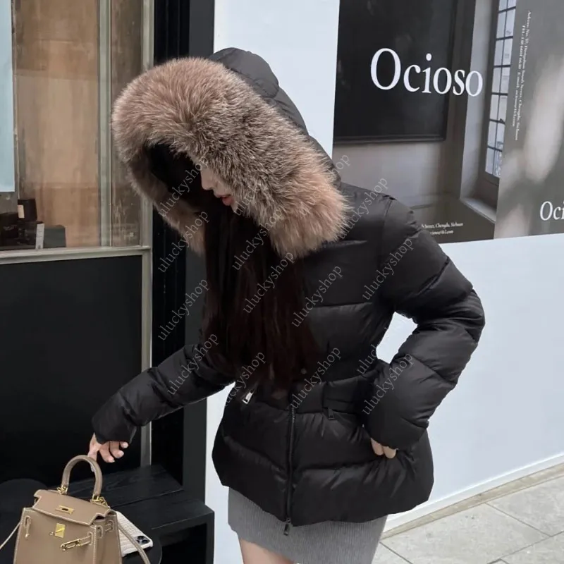 belted padded coat womens
