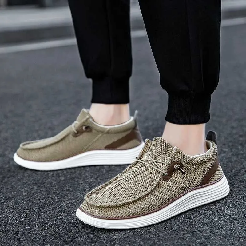 thumbnail image 2 of Men's Slip-On Running Sneakers - Lightweight Breathable Casual Shoes For Walking, Gym & Commute 2 of 6