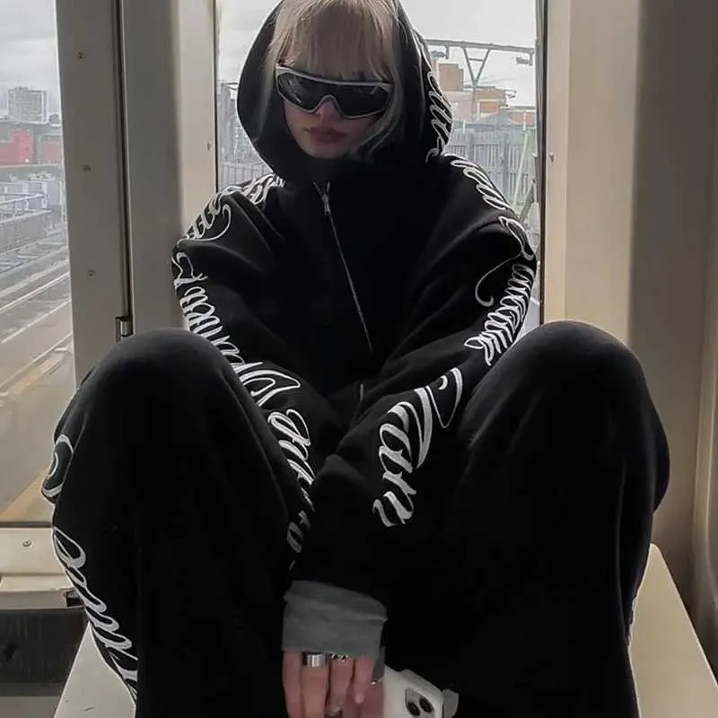 アマテラス　舞妓 casual tracksuit hoodie / black アマテラス 舞妓 casual tracksuit hoodie / black