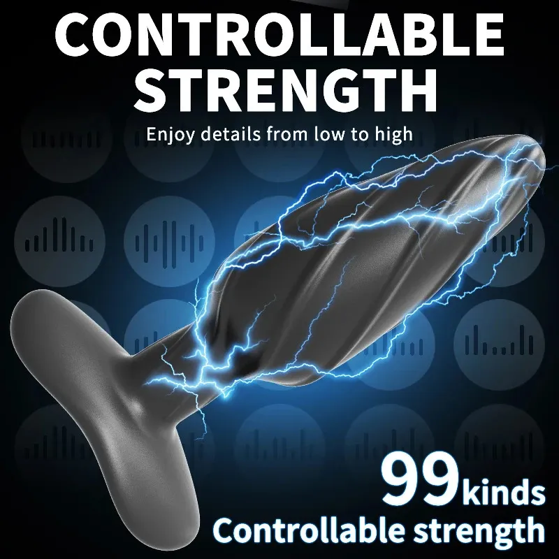 Electric Impact Anal Plug Sex Toy For Female... From 9,23 €