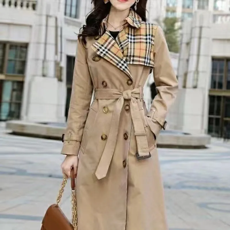 Trench Coat Womens Designer Winter Jackets Women's Luxury Winter