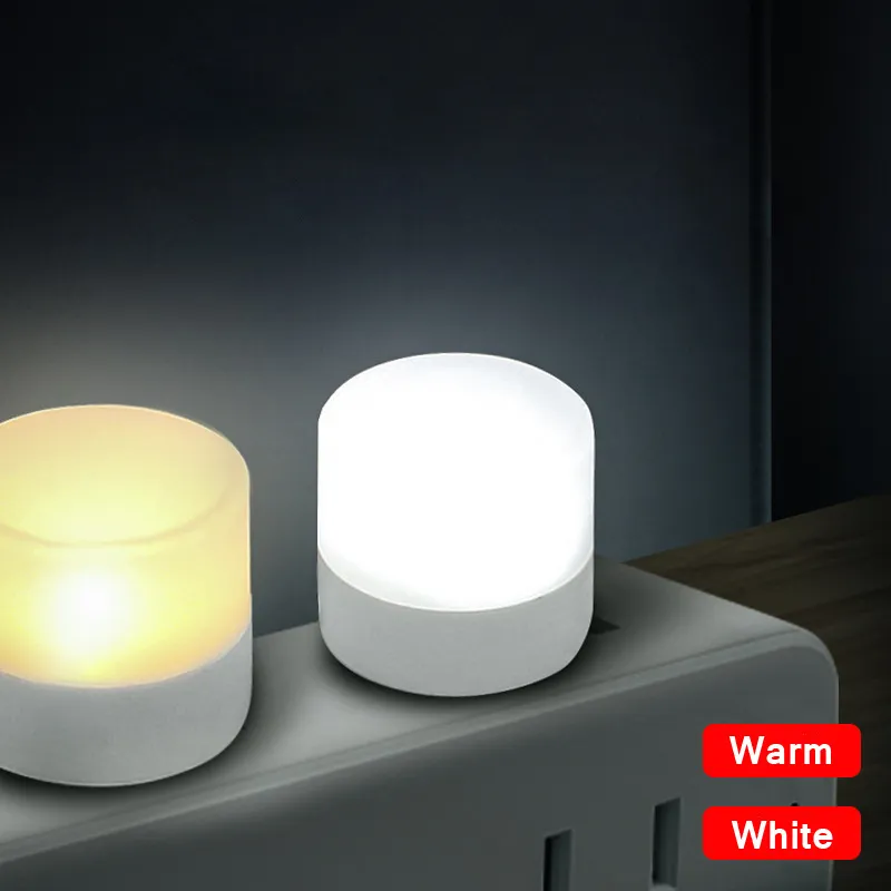 USB LED Light Plug In Night Lamp: Portable Computer & Mobile Power ...