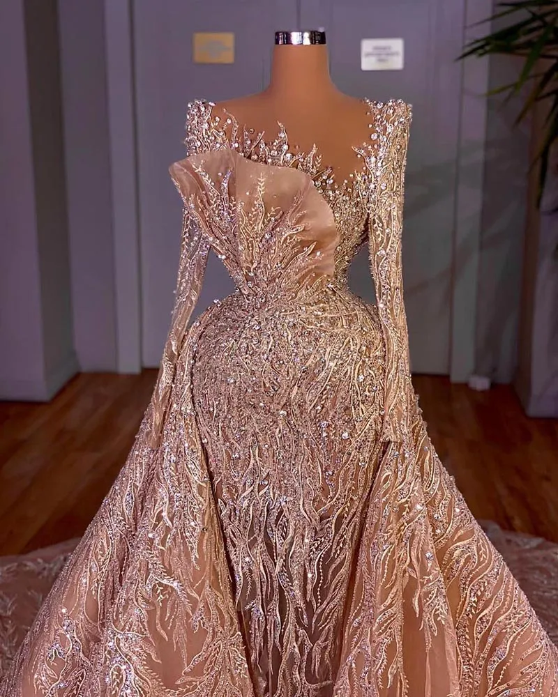 Luxuris Beaded e Gold Sequin ning Gn
