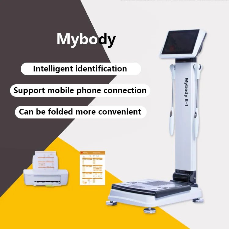 Professional Body Composition Analyzer - Fitness Body Scanner Machine ...