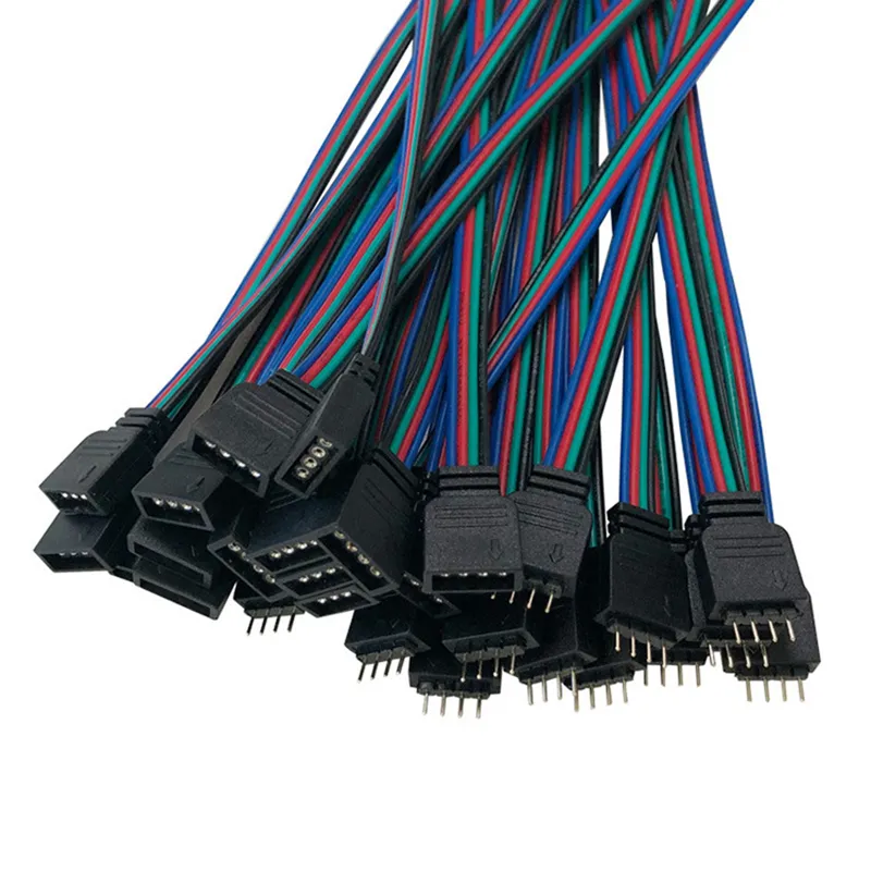 Connector Strip For Lighting 4 Pin Led Connector RGB... From Cxwonled ...