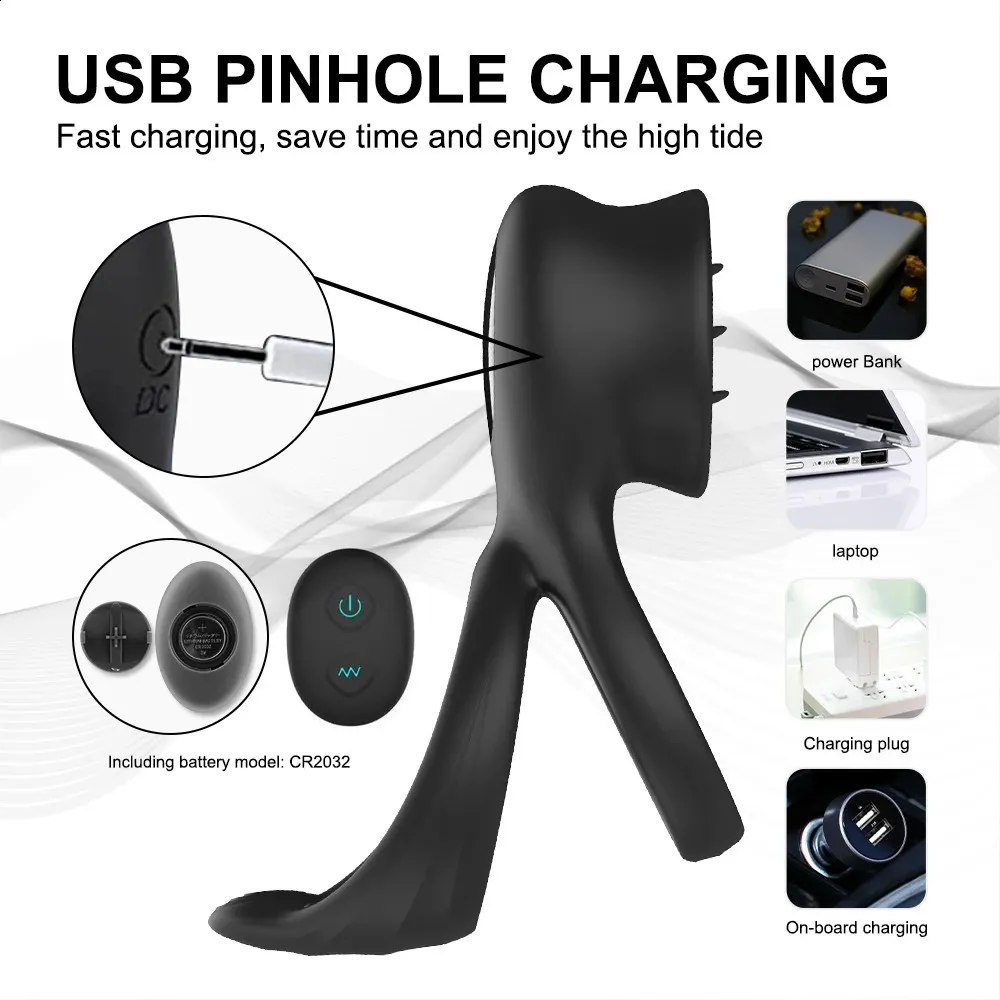 Vibrating Penis Ring For Couple Vibrator Clitoris... From Shen8401, $13.76  | DHgate.Com
