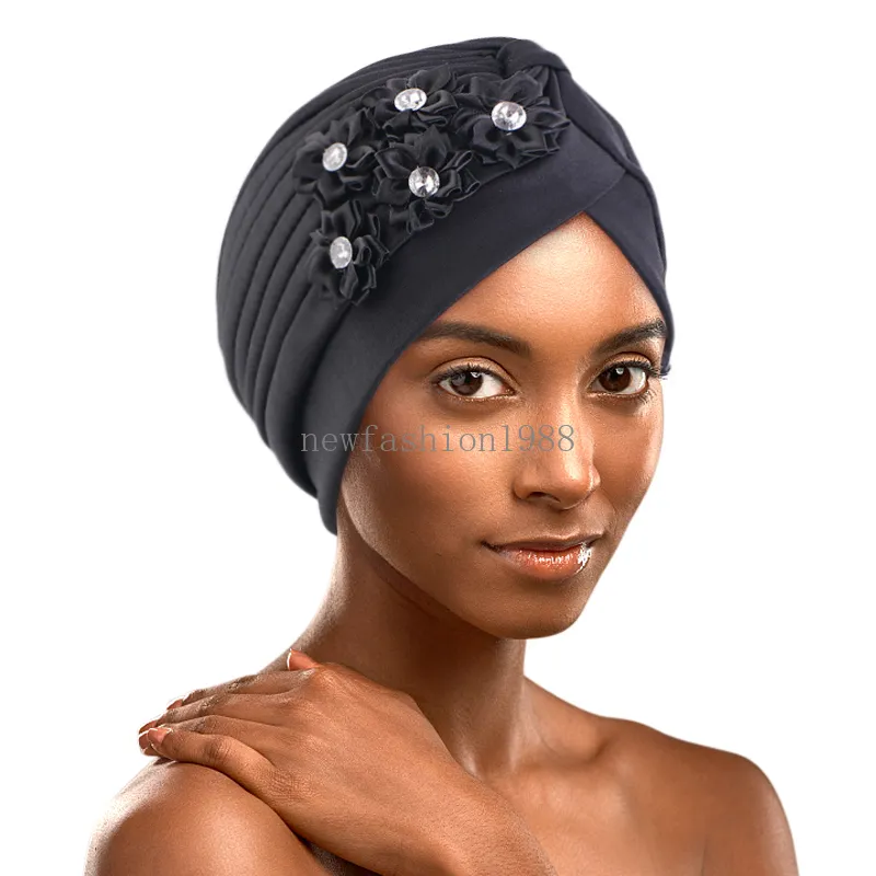 Turban Head Wrap Women Muslim Style Wrap Head Scarf  display picture 1