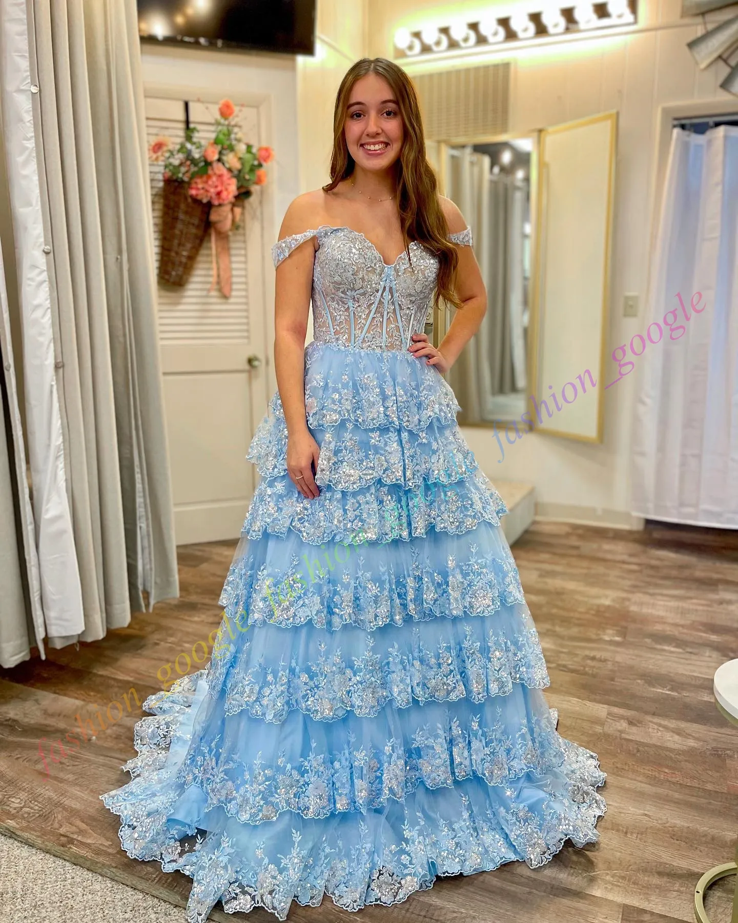 Ruffles Formal Party Dress 2k26 Princess Sheer Corset... From  Fashion_google, $128.39 | DHgate.Com