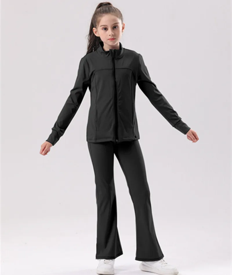 Yoga Pant Set for Women Juniors High Waist Flared Pants Nylon Sports Suit  from Dhgate Yoga Outfit - price 14.81