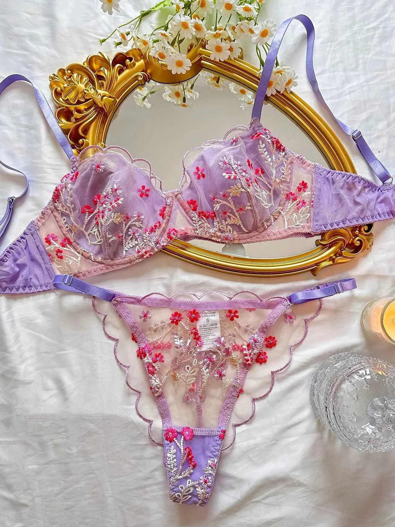 Sexy Set MIRABELLE Fairy Lingerie 2-Piece Purple Lace Push-Up Bra with Back Closure for Women from Dhgate Sexy Set - price 13.51 Sexy Set MIRABELLE Fairy Lingerie 2-Piece Purple Lace Push-Up Bra with Back Closure for Women from Dhgate Sexy Set - price 13.51