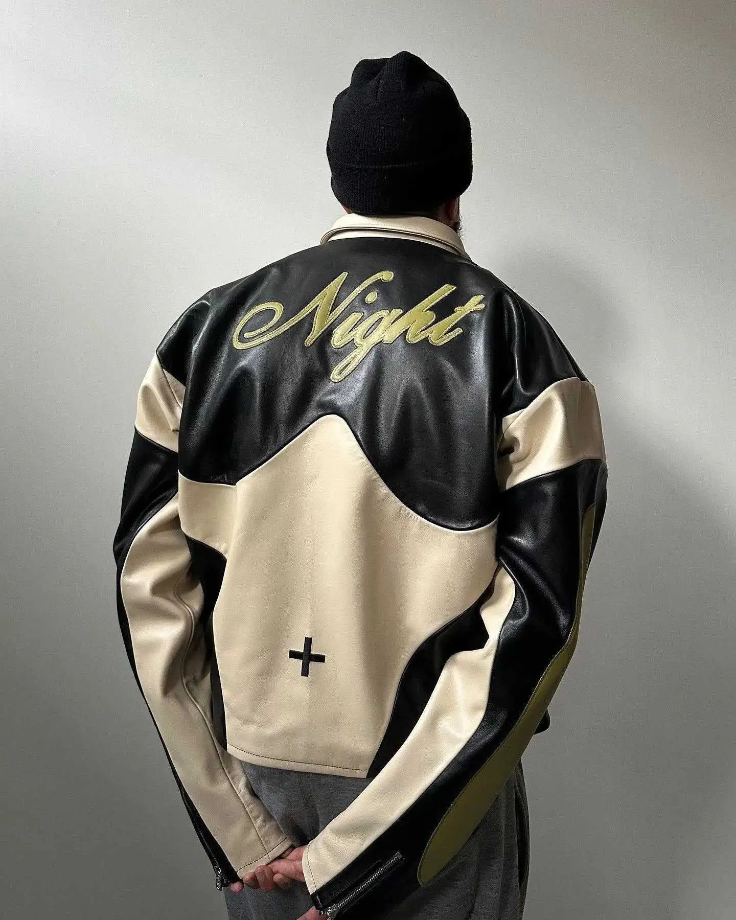 Men's Leather Jacket, Y2K Hip Hop Graphic Oversized Punk Rock Harajuku Gothic Classic Retro Trench Coat Men's Leather Jacket, Y2K Hip Hop Graphic Oversized Punk Rock Harajuku Gothic Classic Retro Trench Coat