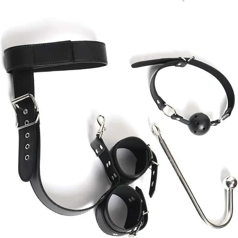 BDSMKits Soft Bondage Restraints Kit Anal Hook... From Heijue04, $13.15