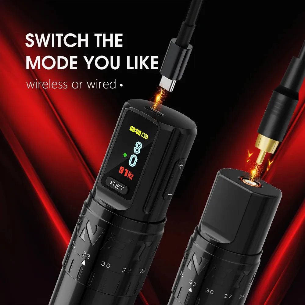XNET Tornado Wireless tattoo machine set XNET Tornado Wireless