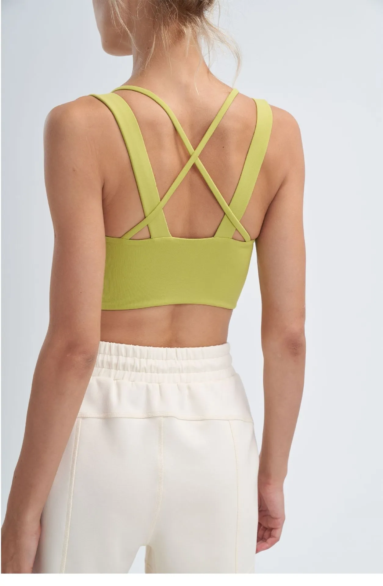 Push up yoga bra sale