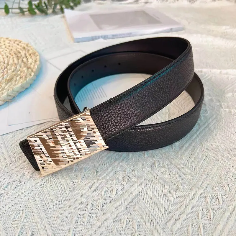 Luxury Designer Black And Brown Belt With Silver Buckle Classic Office Waistband For Women Fashionable Gift Width 38mm 7 From Zanube 8.5 DHgate.Com