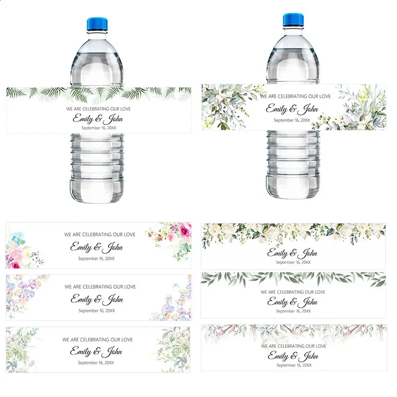 Etiquetas Personalizadas Para Botellas De Agua Para Empresas