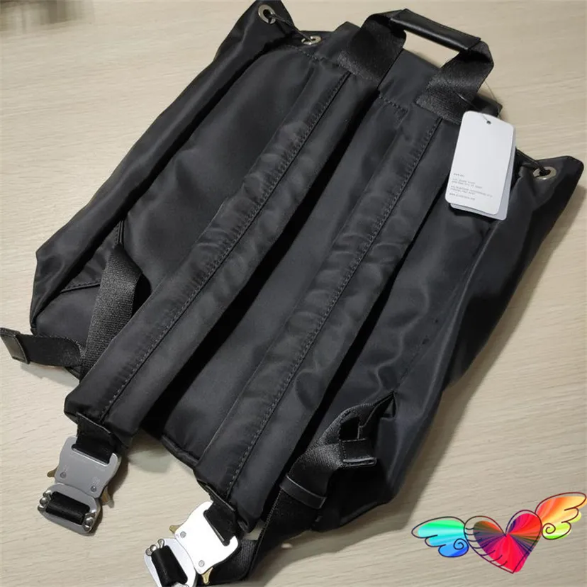 ALYX Backpack: High Quality Nylon Tank Bag With Metal Buckle