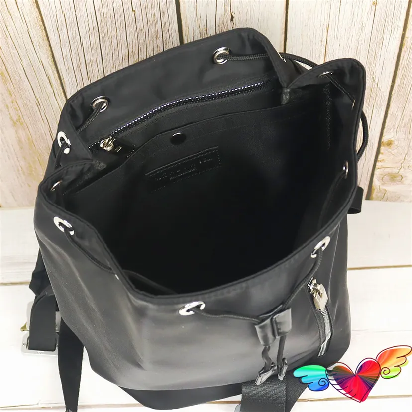 High-Quality Silvery Metal Buckle ALYX sprayground backpack