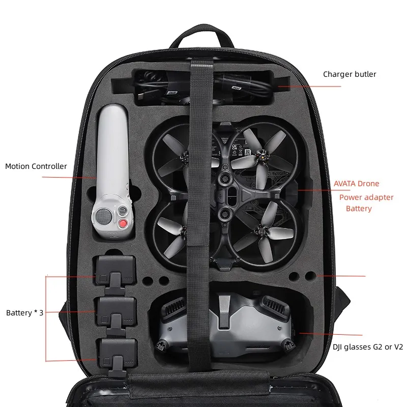 SKYREAT Carry Case For DJI Neo, Portable Travel Bag, Compact Storage - View #10
