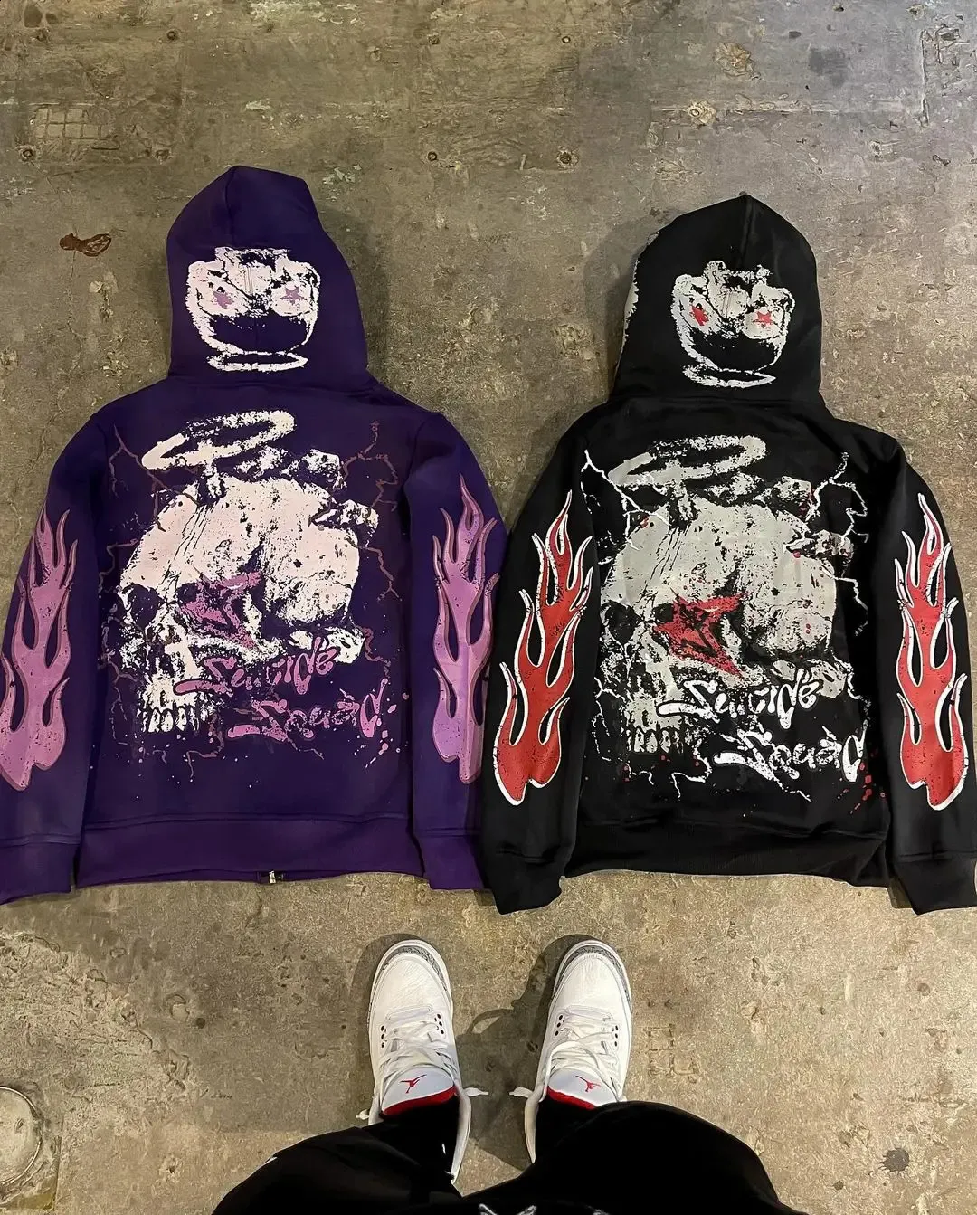 y2k キラキラ ファージップフーディー BLACKUP Y2K Black Fur