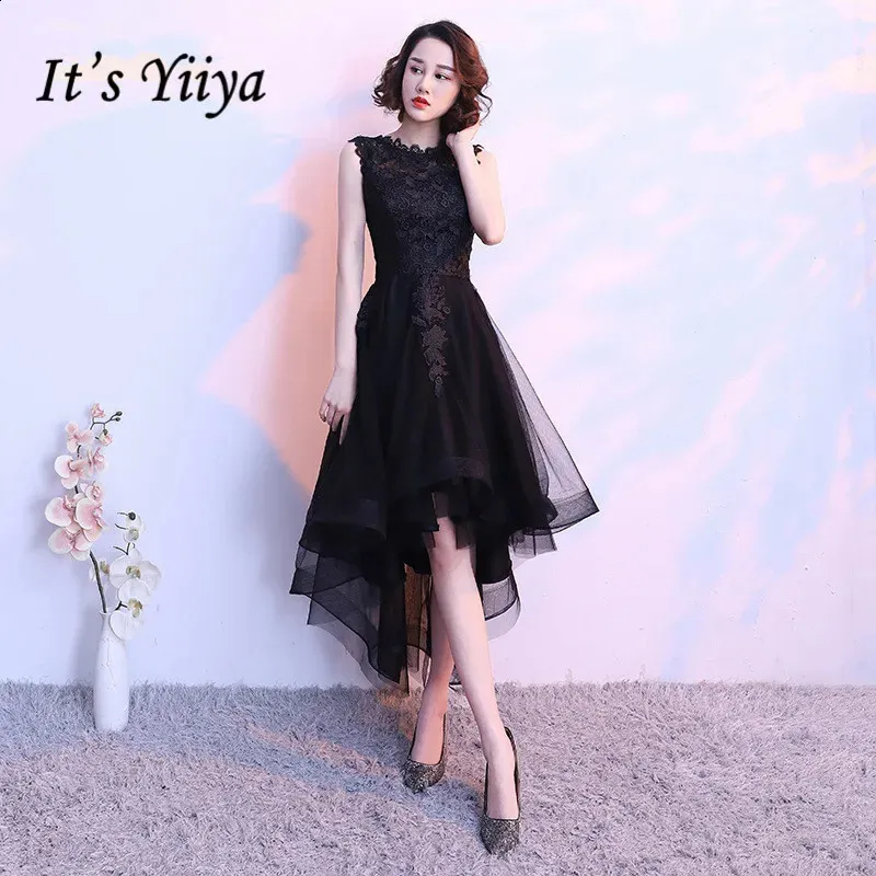 yiiya black evening dress CUTURRAH DRESS US 4 / UK 8 / Red/Maroon