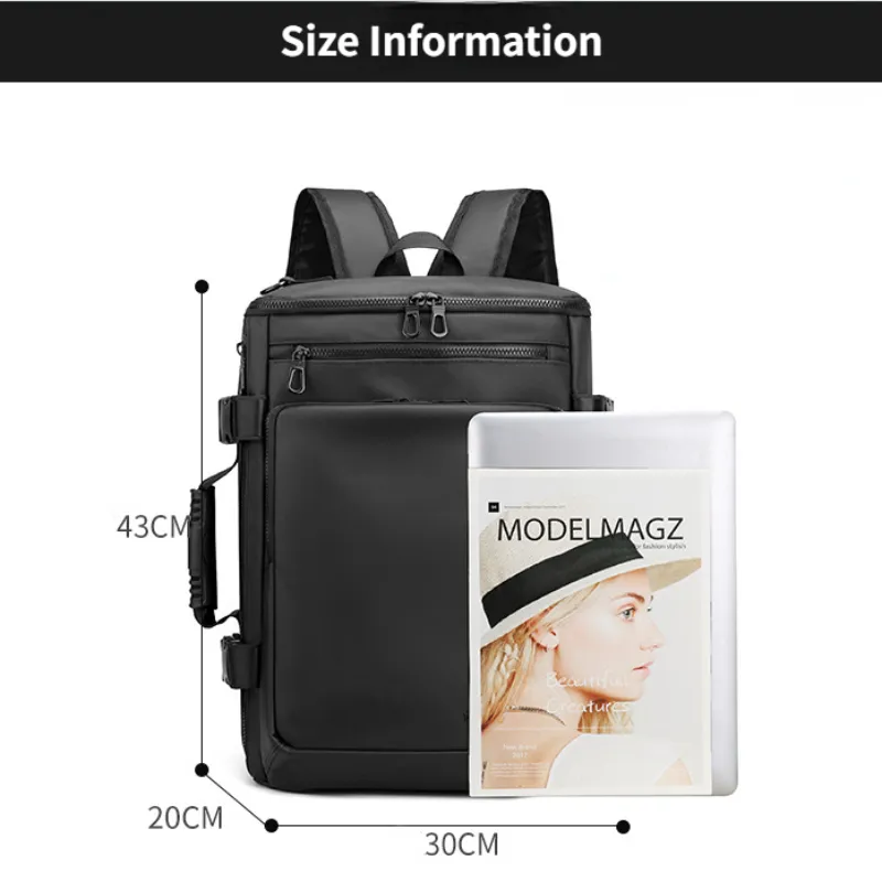 Multi-function 17 Inch Laptop Backpack for Men and Women, Nylon  Water-resistant Notebook Bag with Hard Handle from Dhgate Backpack - price  48.09