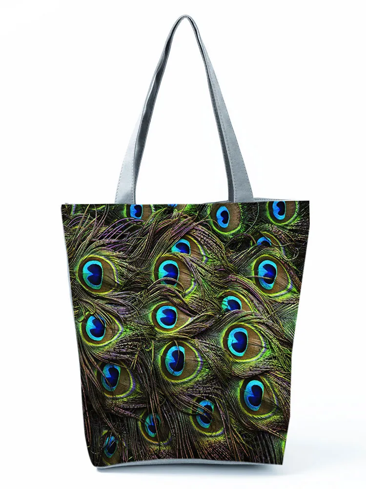 Peacock feather bag hotsell