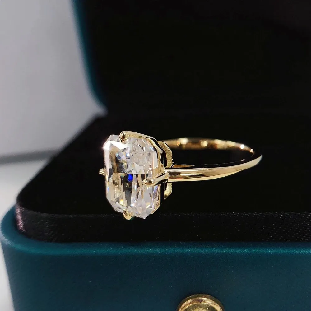 Stunning Wong Rain Engagement Ring With Crushed Ice Cut Lab