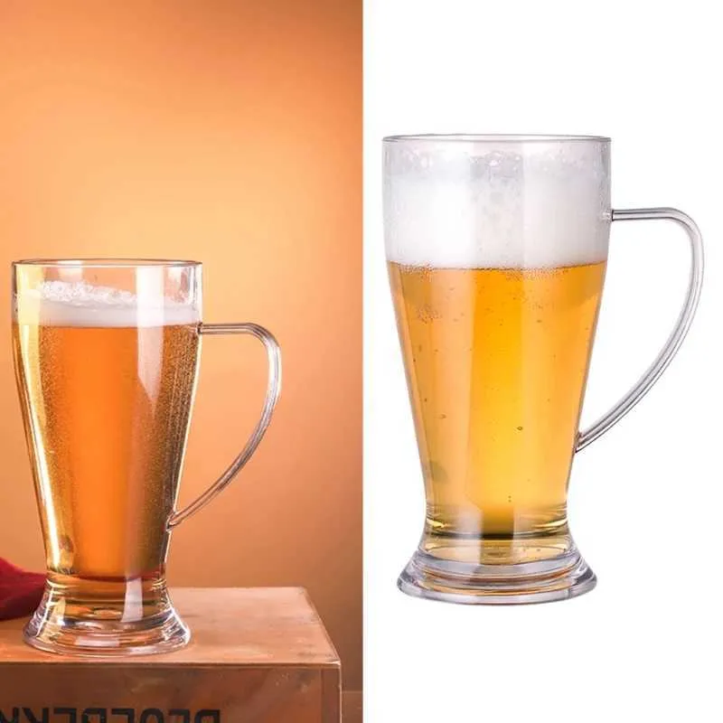 Unbreakable Acrylic Beer Mug with Handle Reusable Crystal Wine Glass Cup  under 50ml Antique Imitation Style from Dhgate Wine Glasses - price 15.0