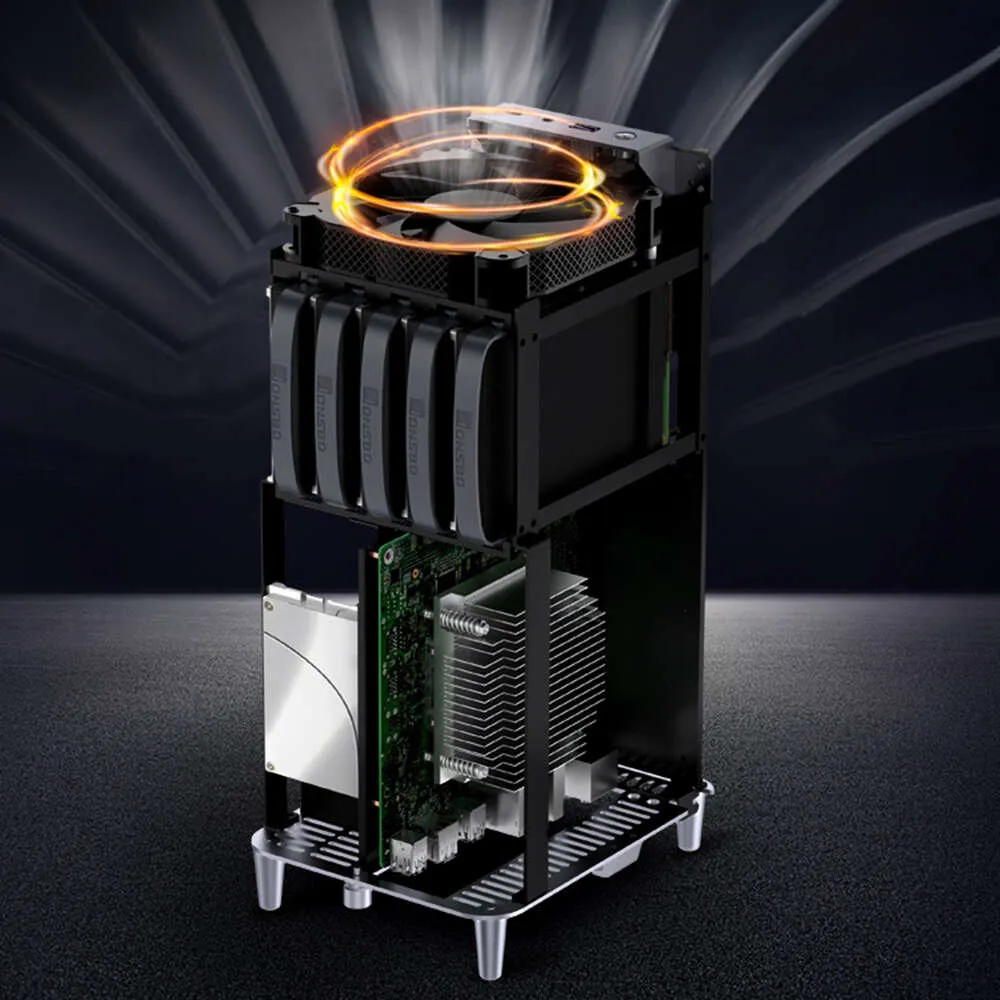 Jonsbo N1 All Aluminum Mini ITX NAS Case Portable HTPC Desktop