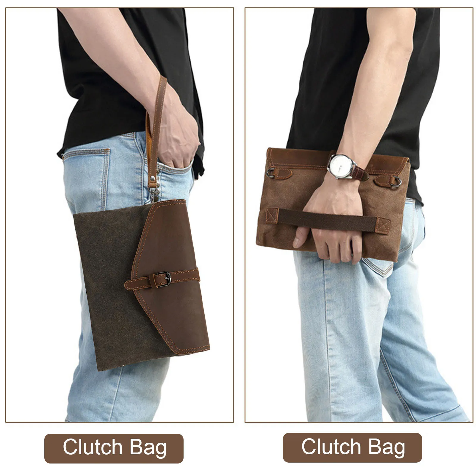 Versatile Canvas Taupe Evening Bag With Strap For Men And Women Ideal For Business Travel And Daily Use From Coisinistore 19.88 DHgate.Com