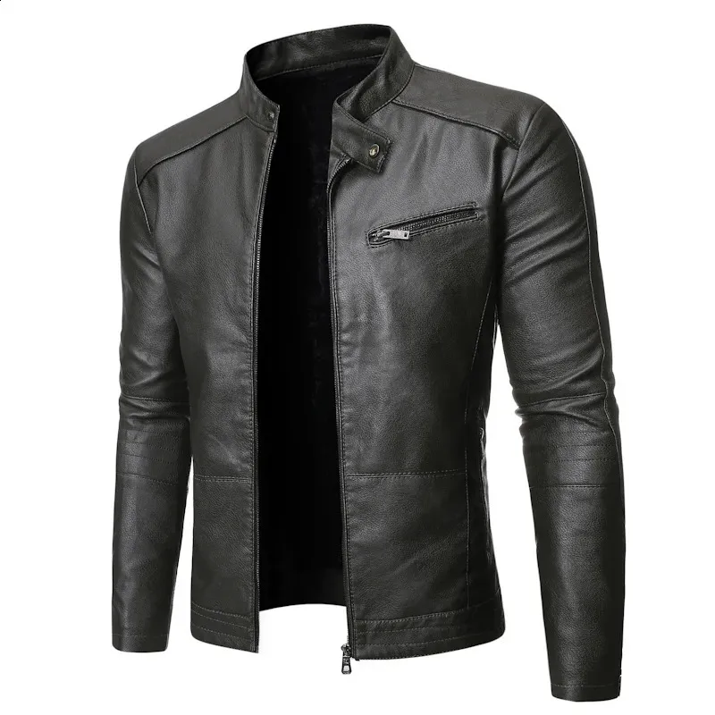 Save Big on Bulk Leather Motorcycle Jacket 3xl Mens Faux Leather Biker  Jacket Lightweight Casual Coat, Spring/Autumn Outerwear, Black/Blue, Plus  Size
