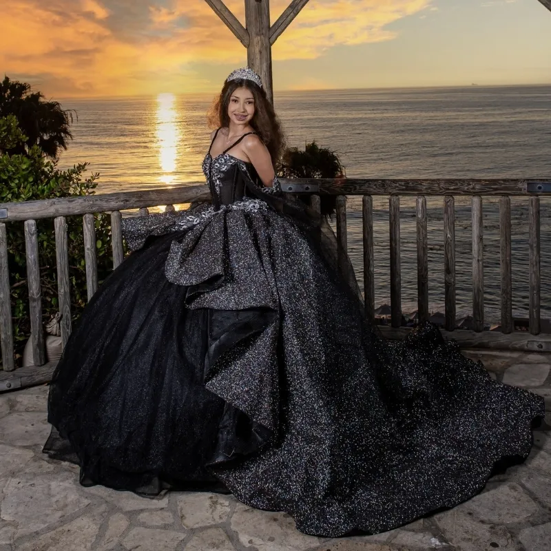 white beaded prom dress Modern White Illusion Sleeves Beading Jersey Prom Dress main image 1