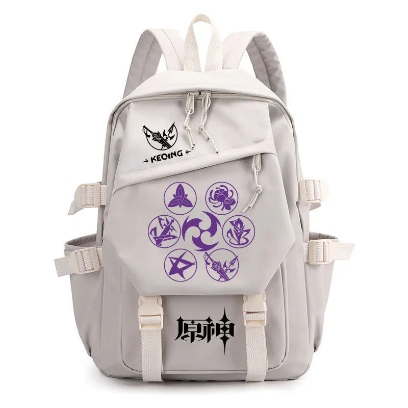 Unisex Anime Inspired Backpack: Versatile School Bag, Laptop Bookbag ...