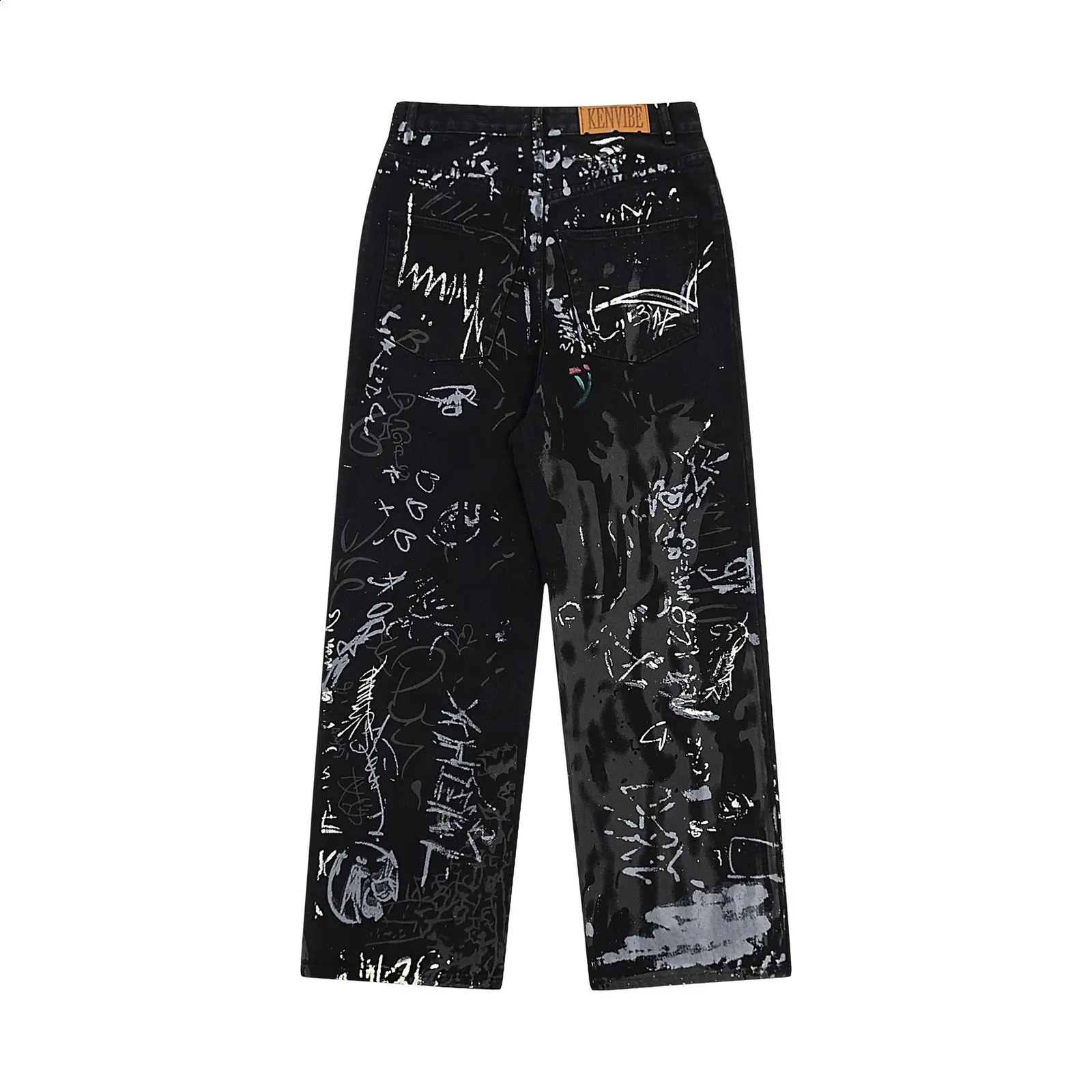 American Style Graffiti Jeans: Loose Fit, Wide Leg - Shop