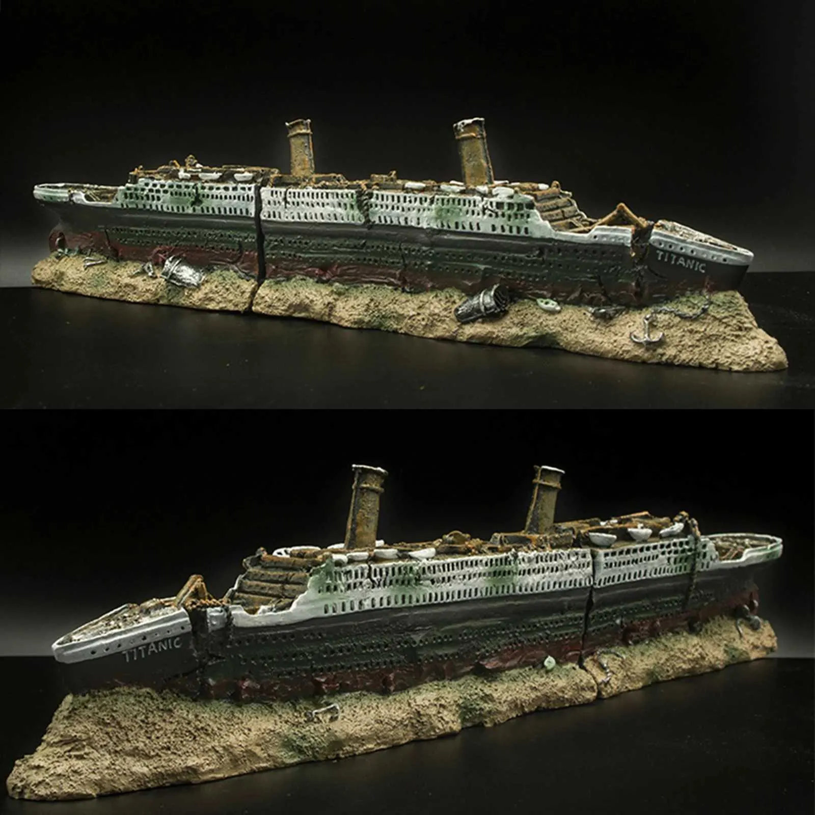 Decorations Resin Decorations Titanic Wreckage Ship Cruises