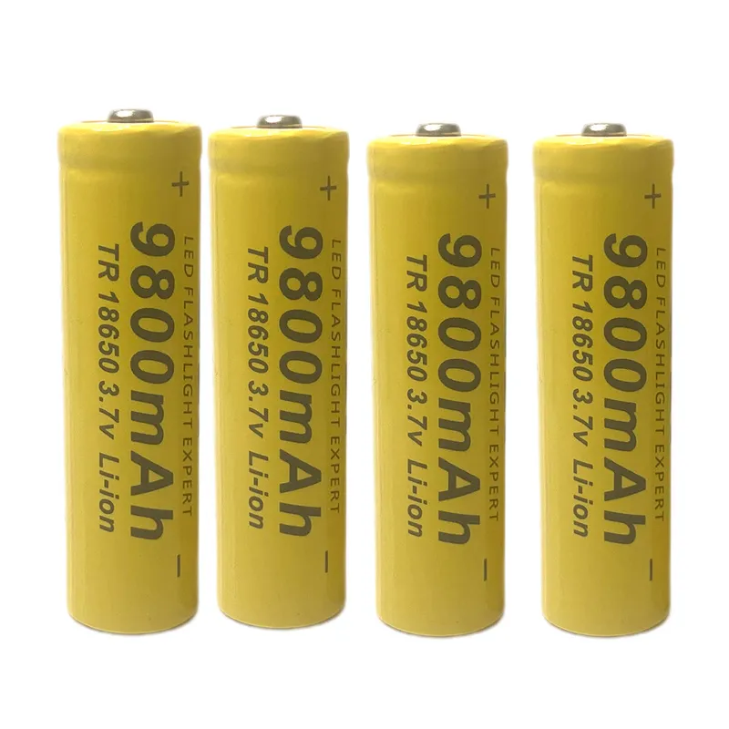 18650 3.7V 9800mAh Lithium Rechargeable Button Top Battery for Flashlights  and RC Cars from Dhgate Batteries - price 1.25