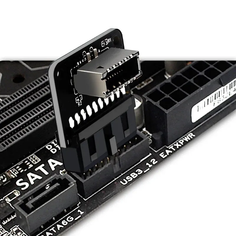 20 Pin Type C Port In Motherboard 20 Pin Internal Usb C Header 90° USB