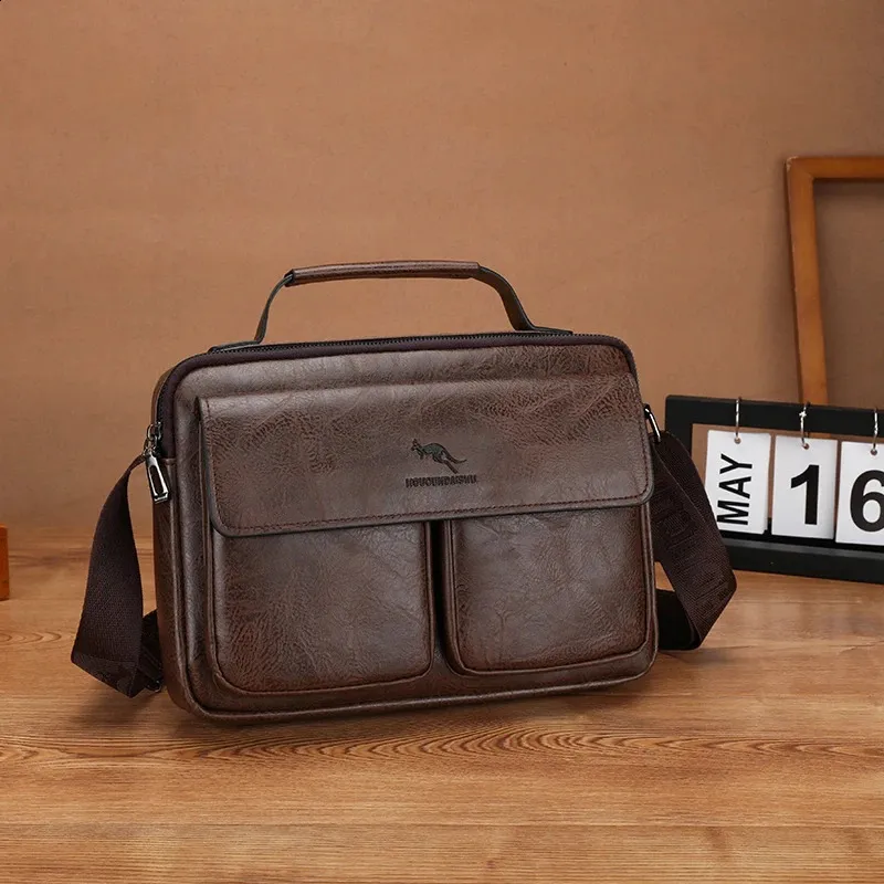 Sac De Voyage Homme Noir Grande Capacité Bandoulière Léger PU