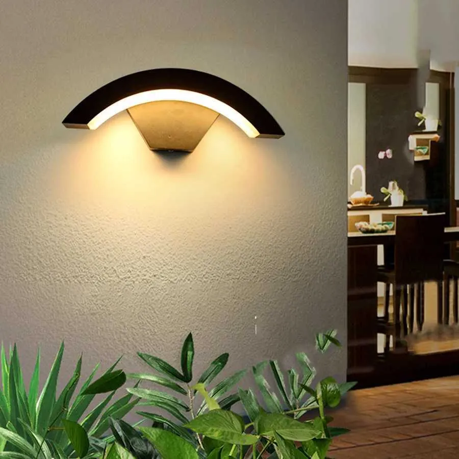 UKEW 30W Up/Down LED Wall Light – PIR Motion Sensor, IP65 Waterproof, Outdoor Garden