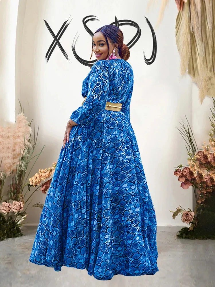 Plus Size Elegant Long Floor Length Dress With Sleeves For Women Perfect For Autumn And Winter Wholesale Drop 240810 From Wangclothes1 34.69 DHgate.Com