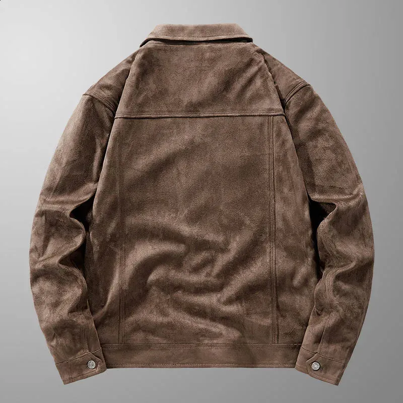 Premium Suede Leather Jackets for Men - Vintage Style