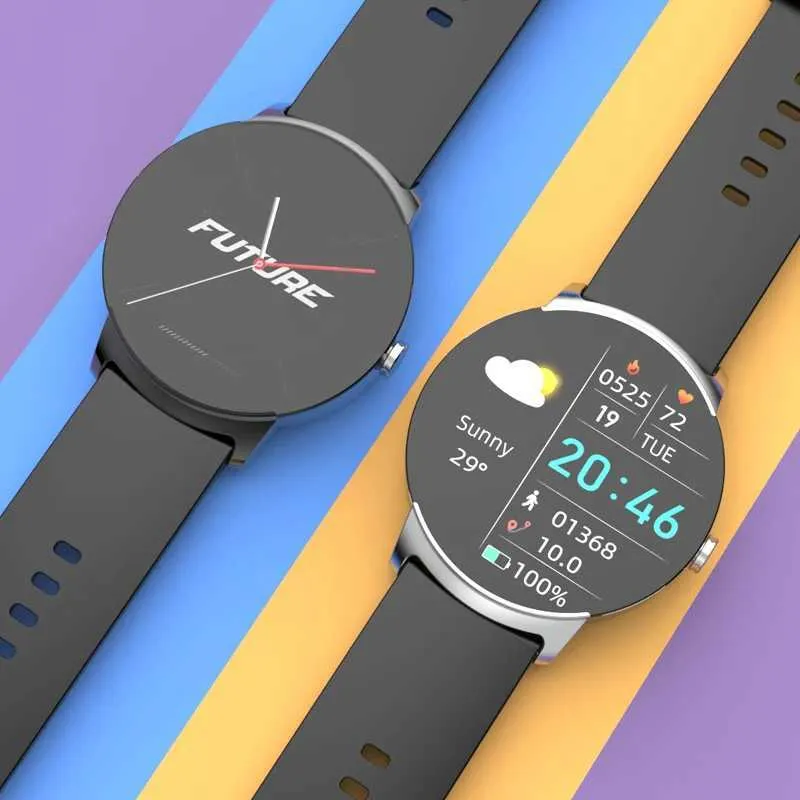 Smart Watch KS02 hommes femmes Fashion Sport SmartWrist NFC Musique cardiaque Blood Oxygene Smartwatch Men CL240812