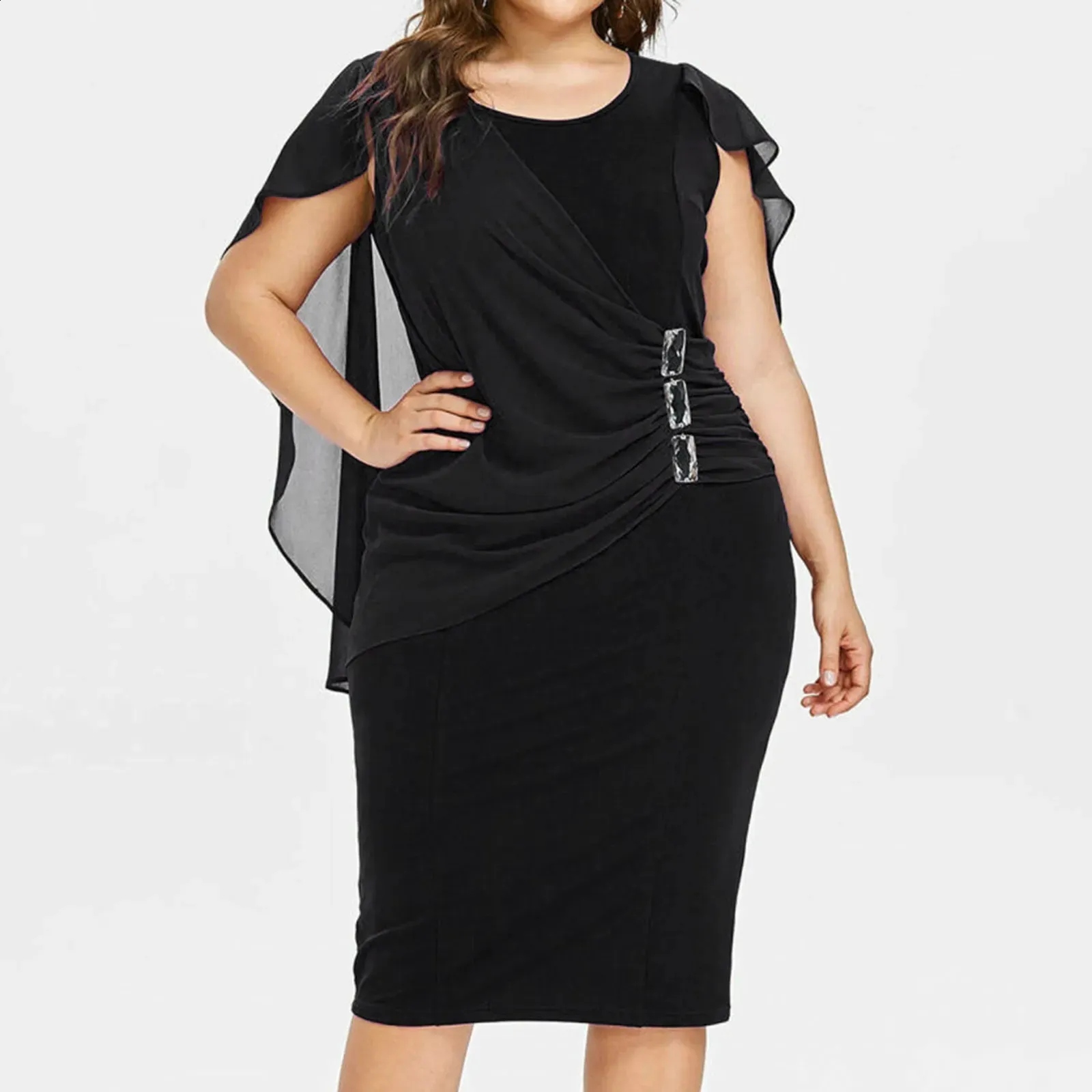 sachin and babi light blue dress Fashion Nova Black “Life's A Movie” Fit & Flare Plunge Neck Mini Cocktail  Dress