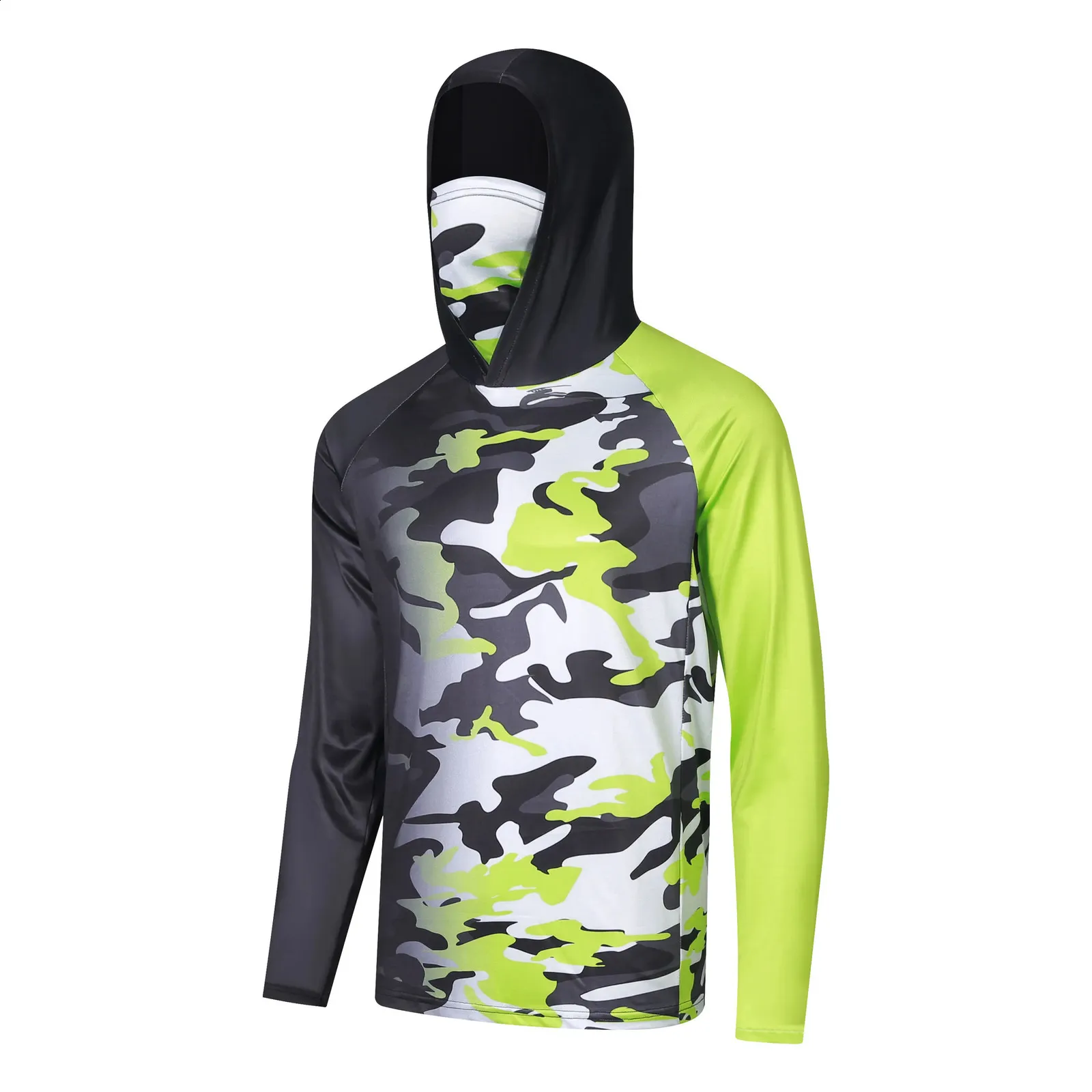 Neck Gaiter Spf Fishing Hoodie SPF Fishing Hoodie With Neck Gaiter