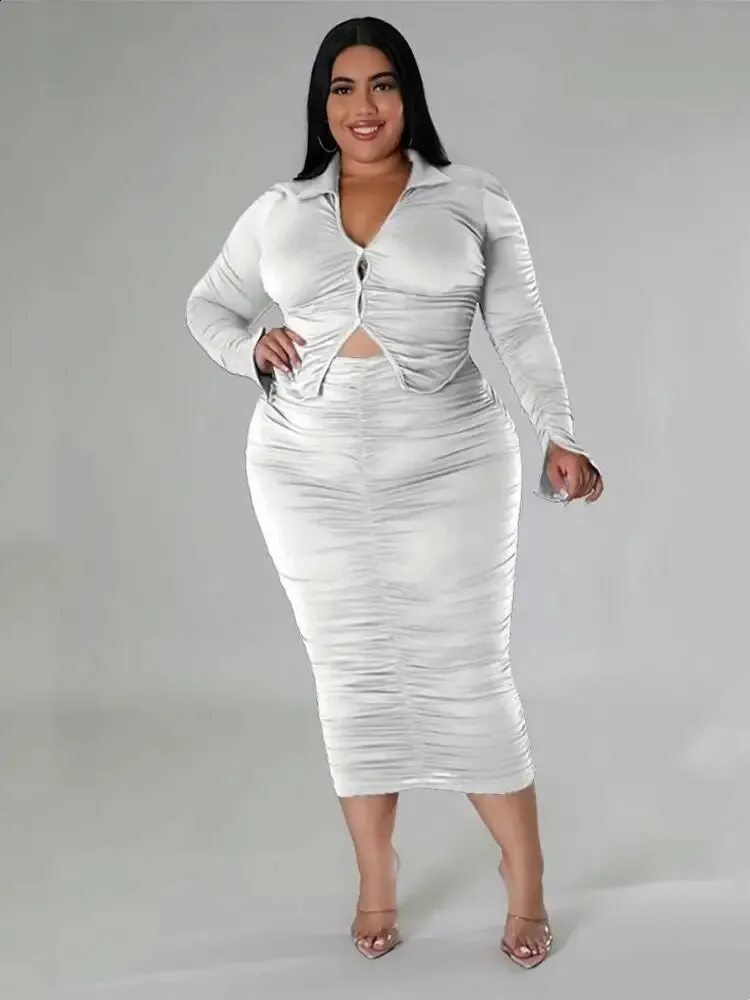 Skirt Suits White Plus Size Two Piece Skirt Set Mother Of Bride