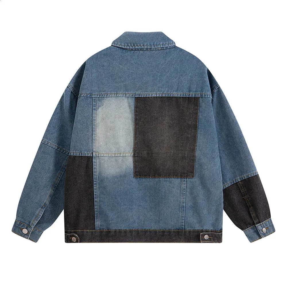【ALANUi】MIX patchwork denim jacket Patchwork Denim Jacket – Wishlist by AM