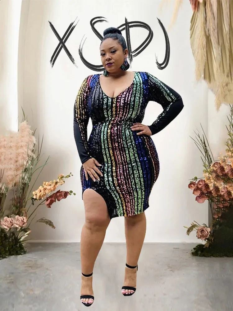 Vestido De Lentejuelas Para Mujeres: Elegante Vestido De Club De