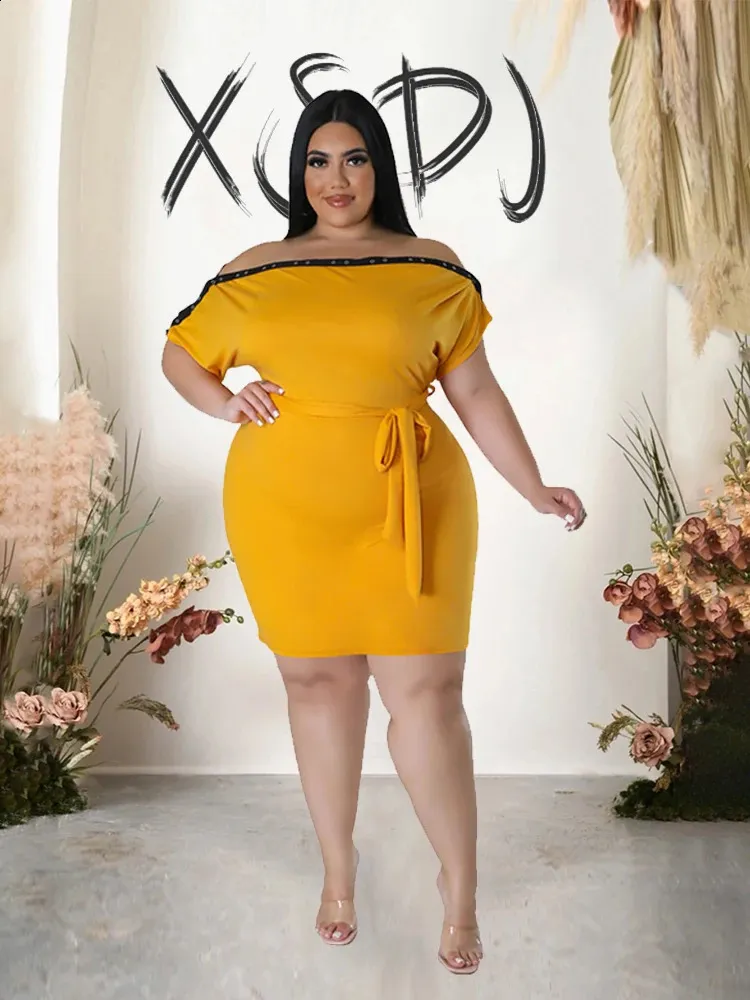 open lace back dress Nola Off The Shoulder Mini Dress In Yellow – Elliatt main image 1