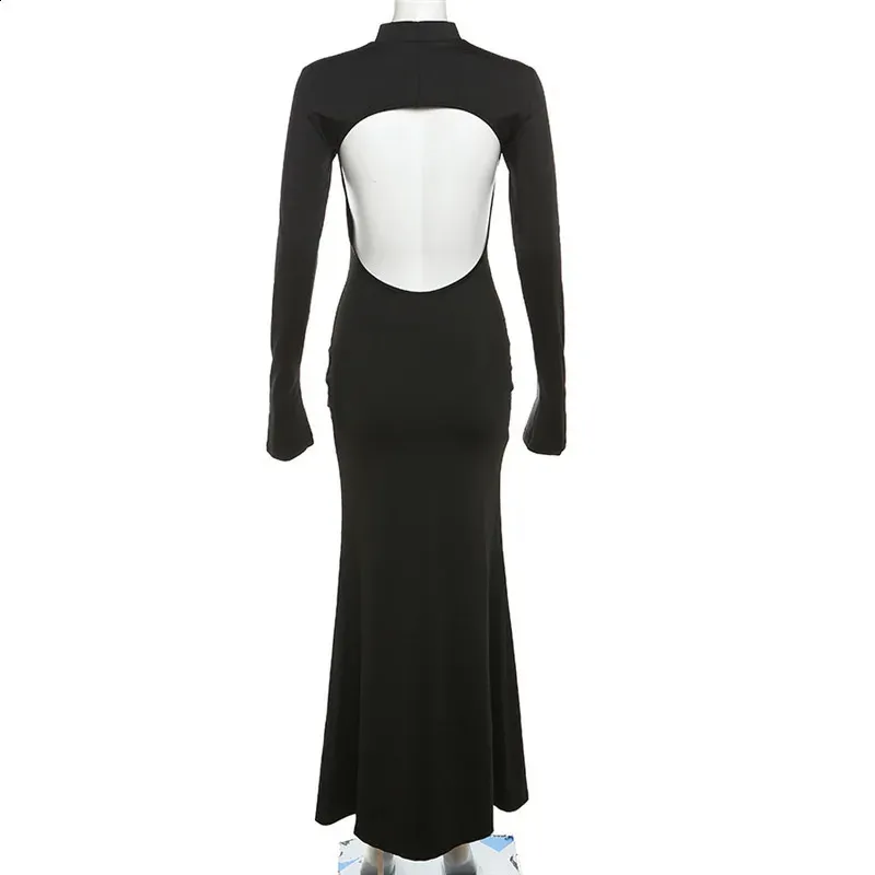 blue dress backless Wedtrend Women Ink Blue Wedding Party Guest Dress A Line V Neck Pleated  Backless Chiffon Maxi Dress with Lace Up Back – WEDTREND main image 1